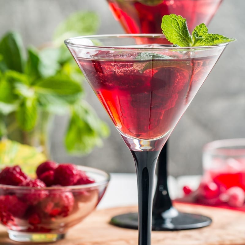 Cocktail: Raspberry Cosmopolitan