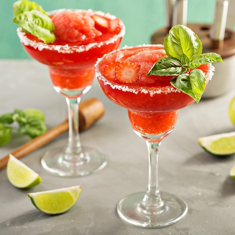 Mocktail: Virgin Strawberry Daiquiri