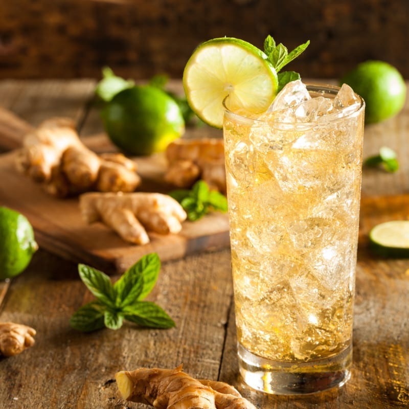 Cocktail: Vodka Ginger