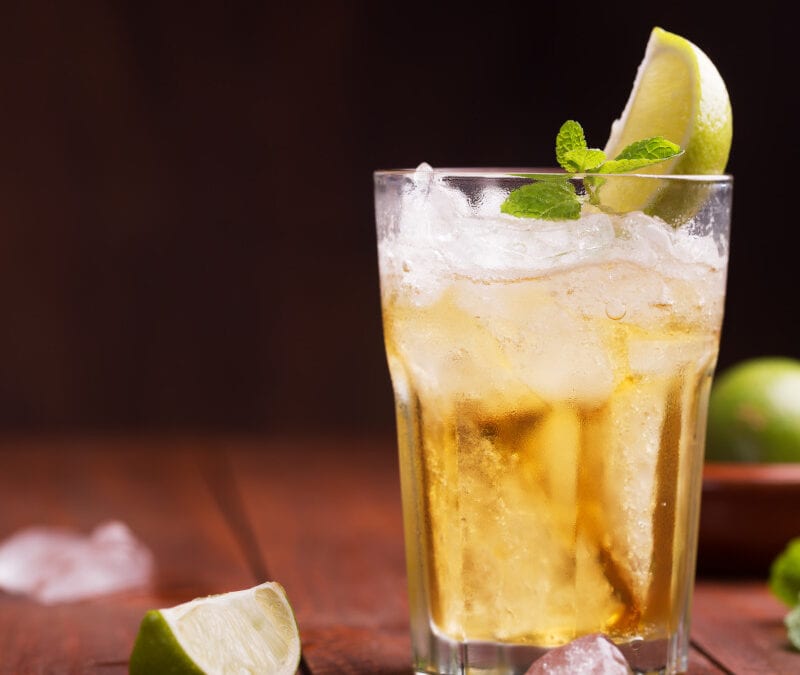 Jamesons, Ginger & Lime