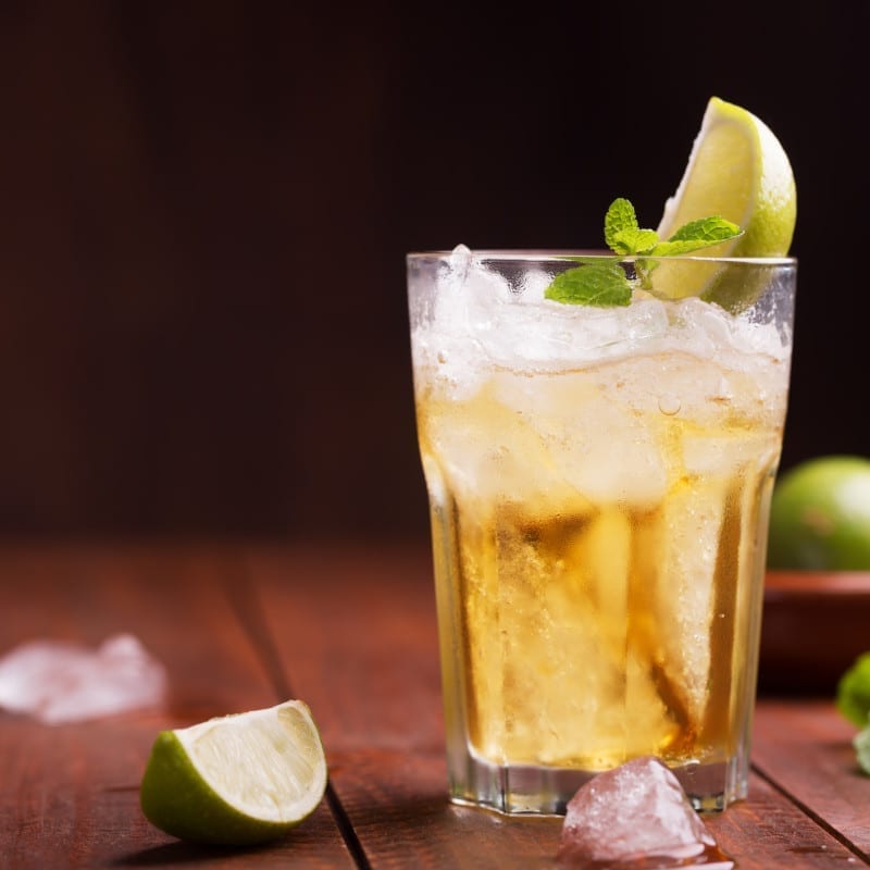 Cocktail: Jameson Ginger and Lime