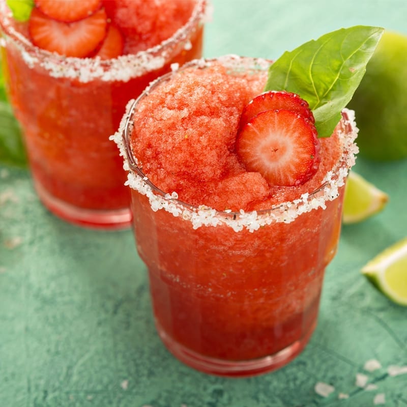 Cocktail: Strawberry Daiquiris