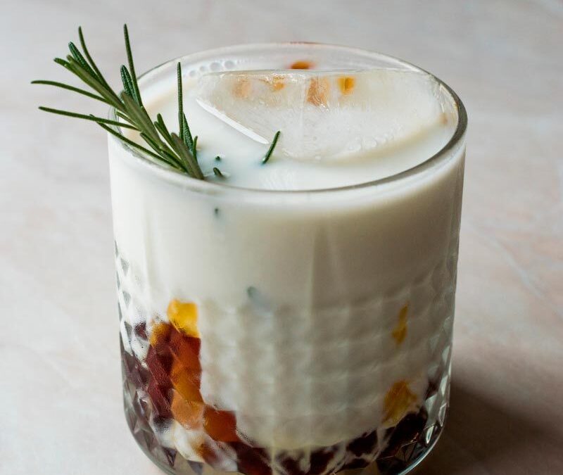 Salted caramel White Russian