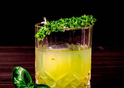Smoky Basil Oaxacan Mezcal