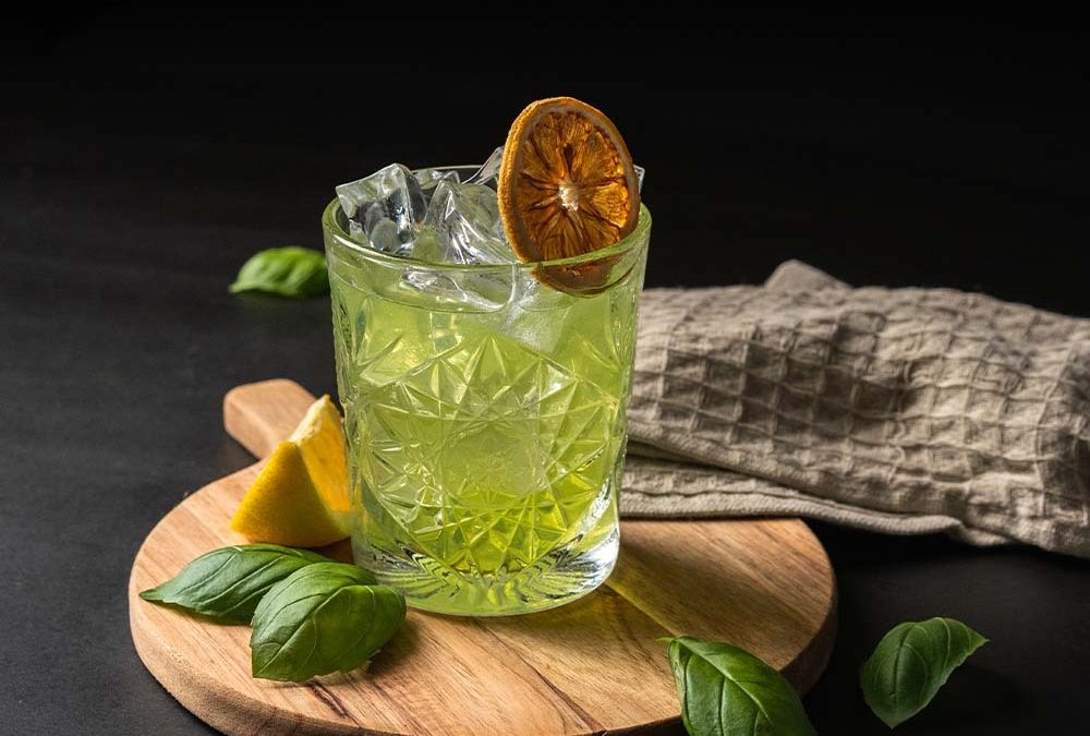Gin Basil Smash