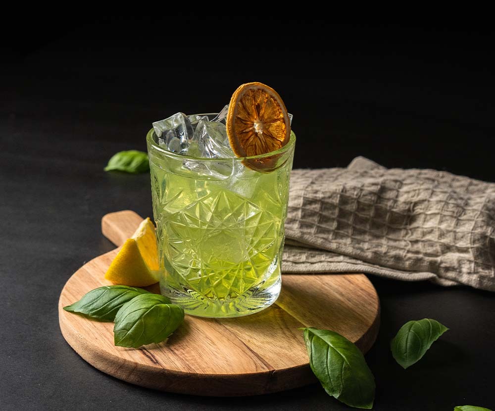 Cocktail - Gin Basil Smash