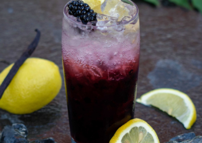 Blackberry Vanilla Mocktail