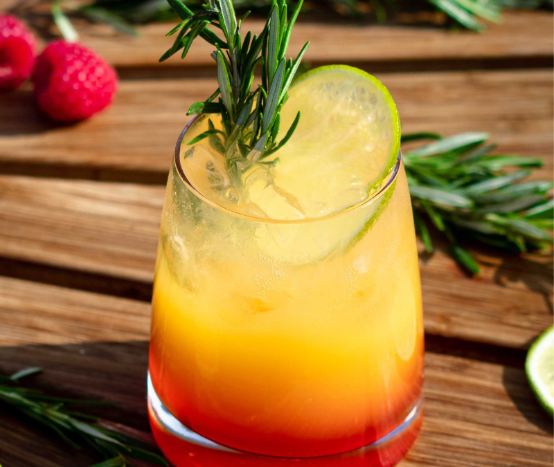 Morning Sunburst Mocktail