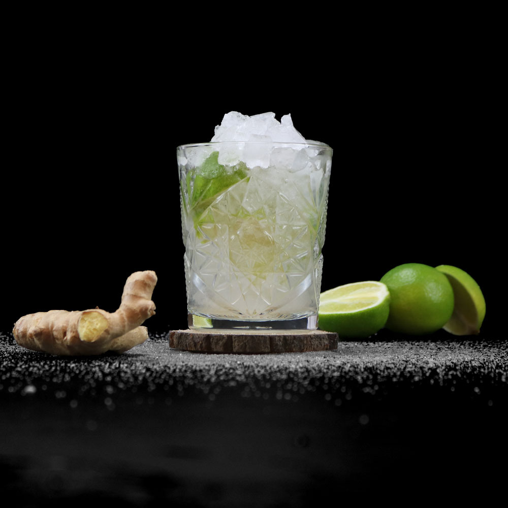 Cocktail: Ginger Caipiroska